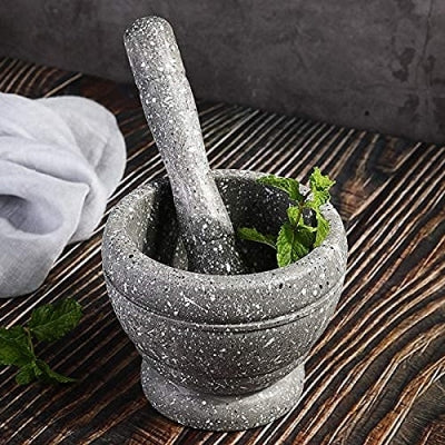 Mortier cuisine - ResinMortar&Pestle™ - Gris