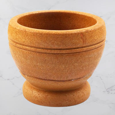 Mortier cuisine - ResinMortar&Pestle™ - Marron clair