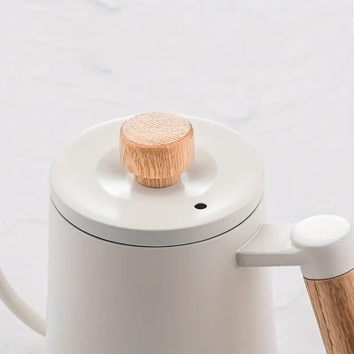 Bouilloire - CoffeeKettleStainless™ - Blanc